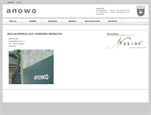 Tablet Screenshot of anowo.com